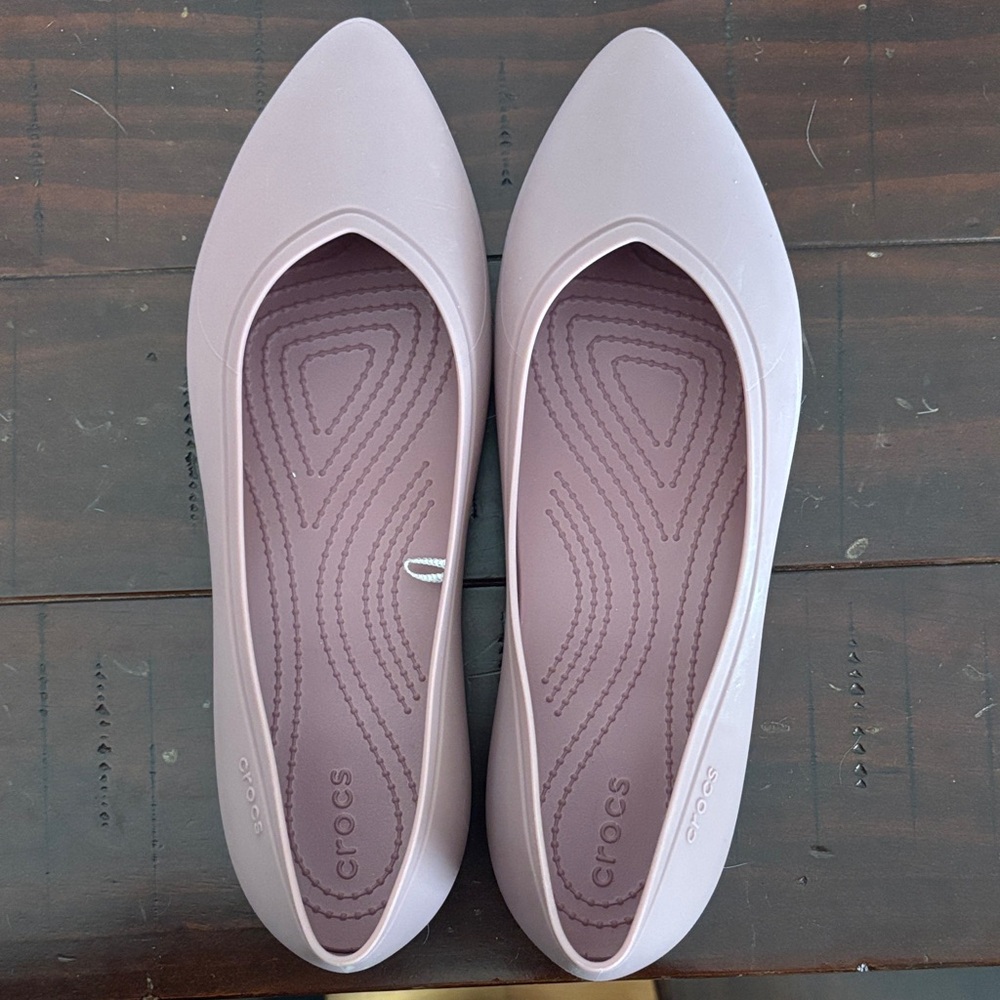 CROCS Women's Light Purple Flats